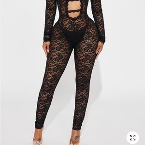 Victoria Lace Jumpsuit